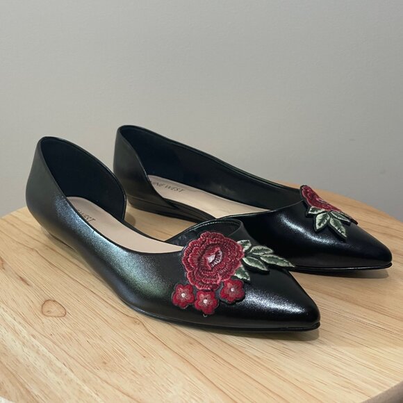 Nine West Floral d'orsay Flats - Picture 11 of 14
